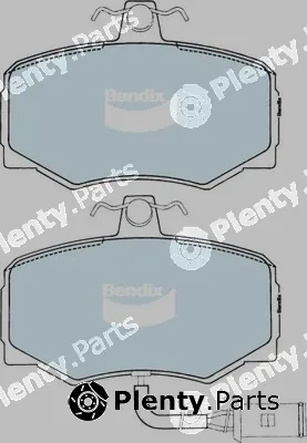Bendix-Au DB1153GCT — Brake Pad Set, disc brake