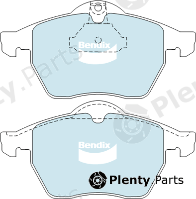 Bendix-Au DB1351EURO — Brake Pad Set, disc brake