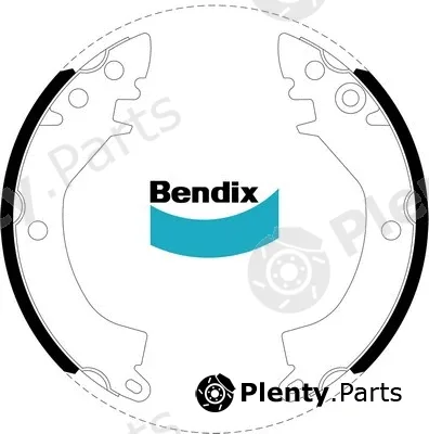 Bendix-Au BS1398 — Brake Shoe Set