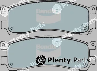 Bendix-Au DB1222GCT — Brake Pad Set, disc brake