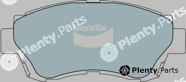 Bendix-Au DB1209GCT — Brake Pad Set, disc brake