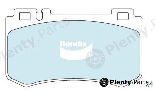 Bendix-Au DB2363EURO — Brake Pad Set, disc brake