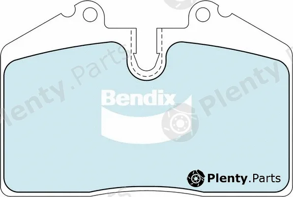 Bendix-Au DB1356ULT — Brake Pad Set, disc brake