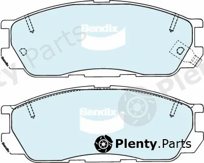 Bendix-Au DB1221GCT — Brake Pad Set, disc brake