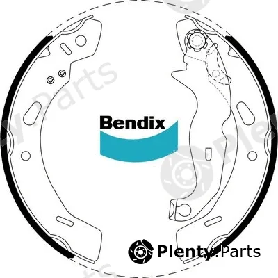 Bendix-Au BS5065 — Brake Shoe Set