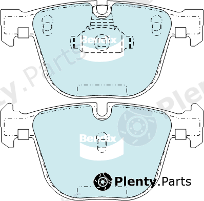 Bendix-Au DB2197GCT — Brake Pad Set, disc brake