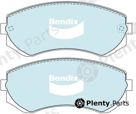 Bendix-Au DB11484WD — Brake Pad Set, disc brake