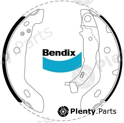 Bendix-Au BS5016 — Brake Shoe Set