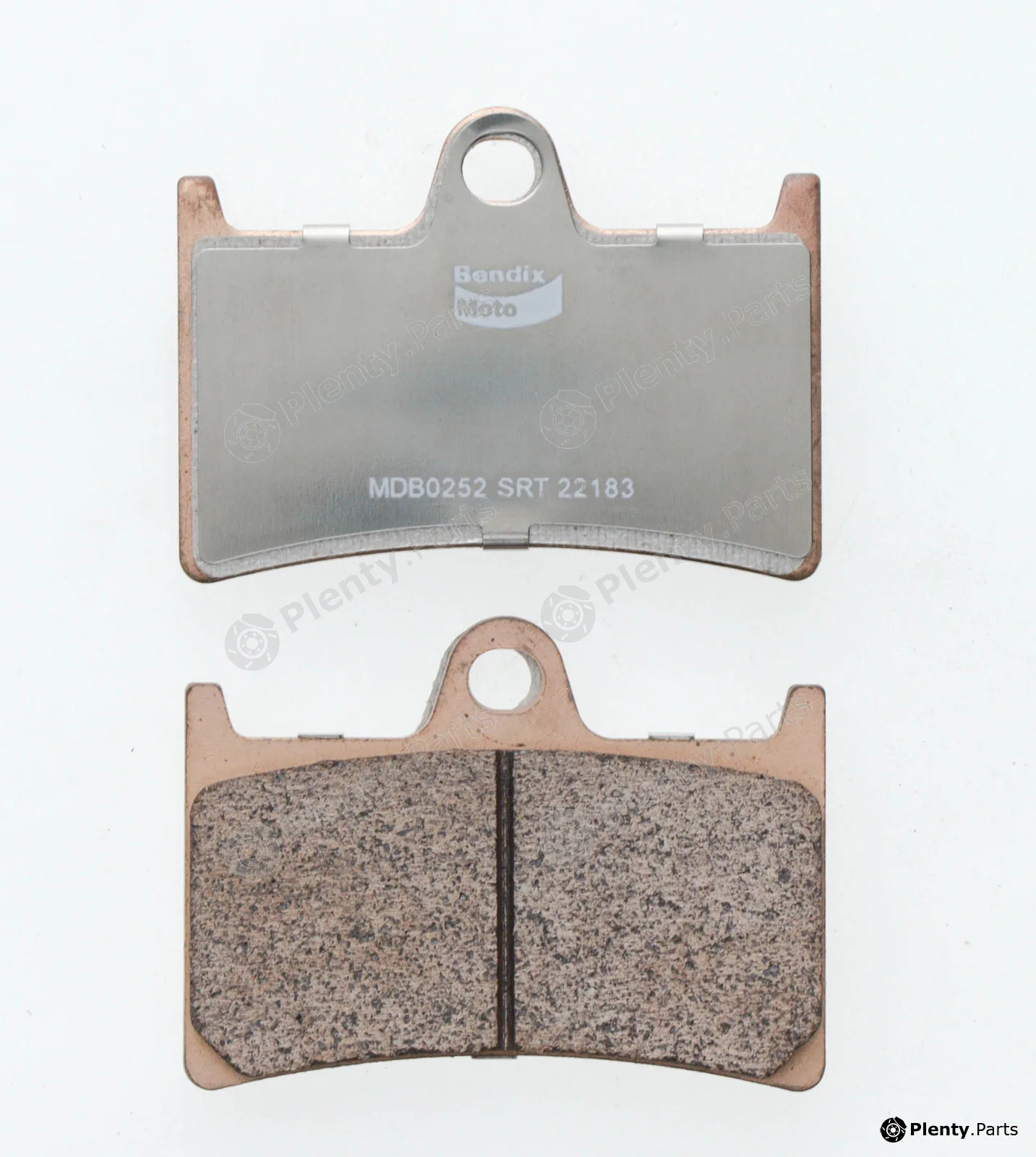Bendix-Au MDB0252SRT — Brake Pad Set, disc brake