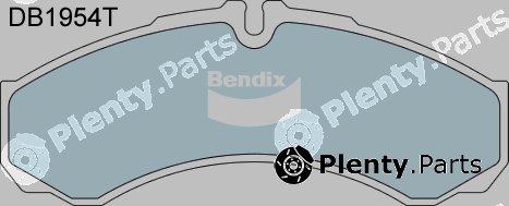Bendix-Au DB1954THD — Brake Pad Set, disc brake