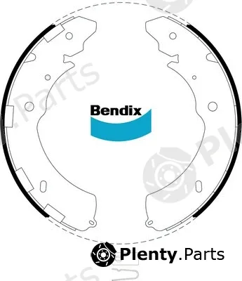 Bendix-Au BS5018 — Brake Shoe Set