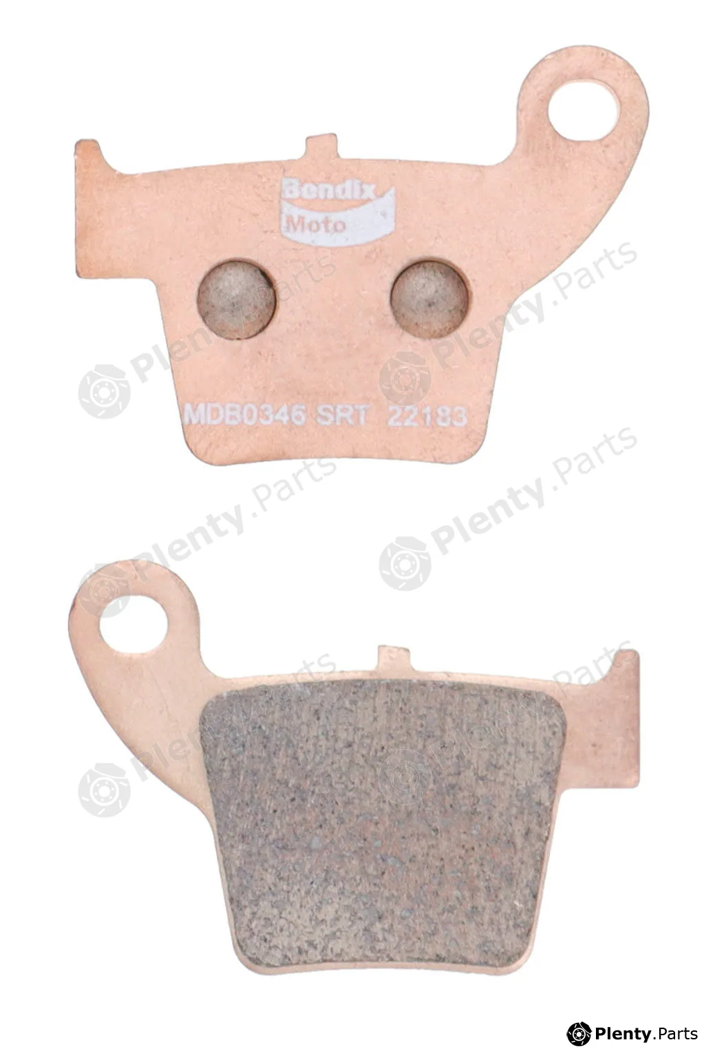 Bendix-Au MDB0346SRT — Brake Pad Set, disc brake