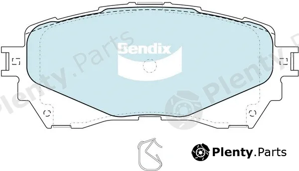 Bendix-Au DB2293GCT — Brake Pad Set, disc brake