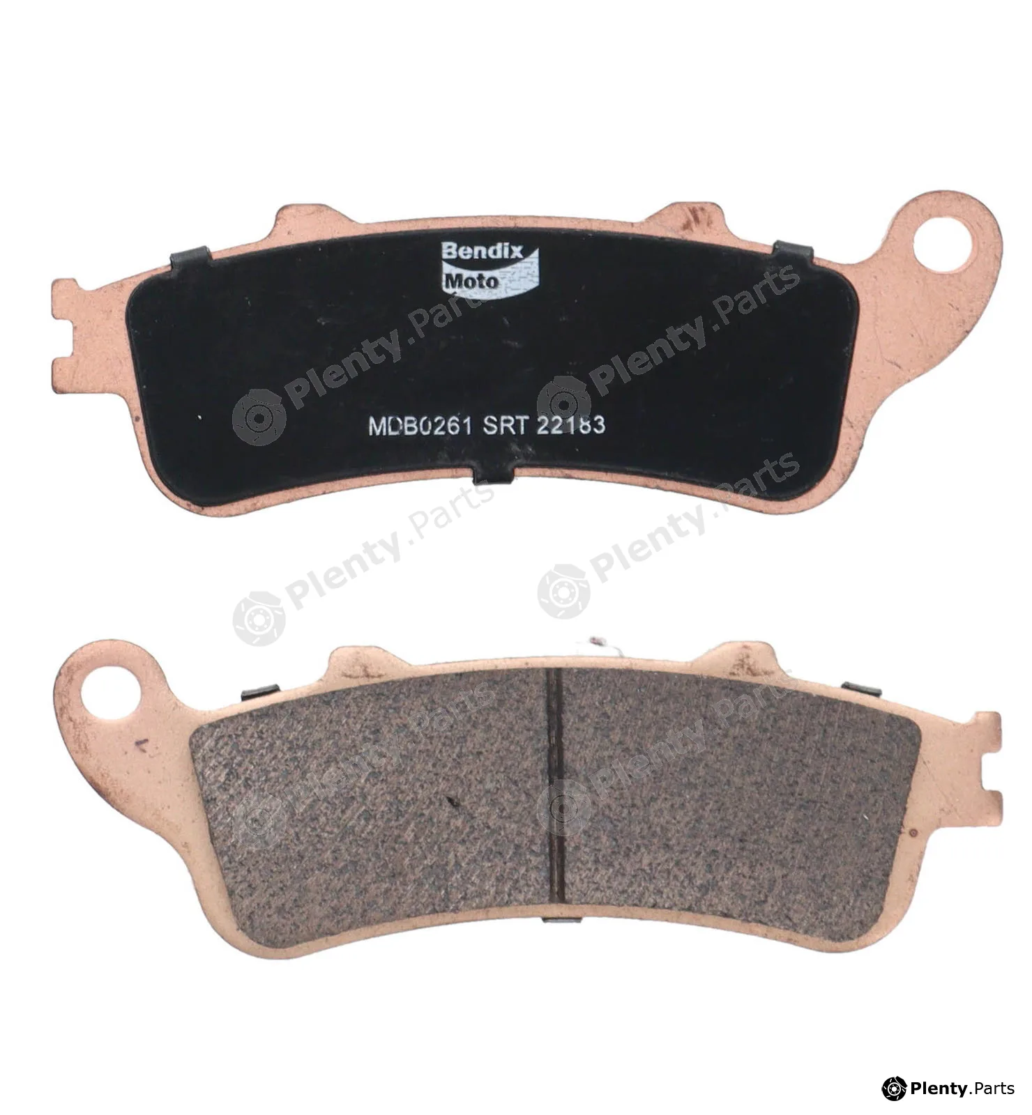Bendix-Au MDB0261SRT — Brake Pad Set, disc brake