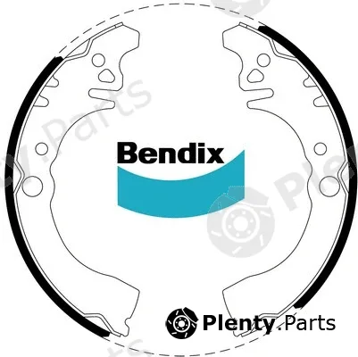 Bendix-Au BS1673 — Brake Shoe Set