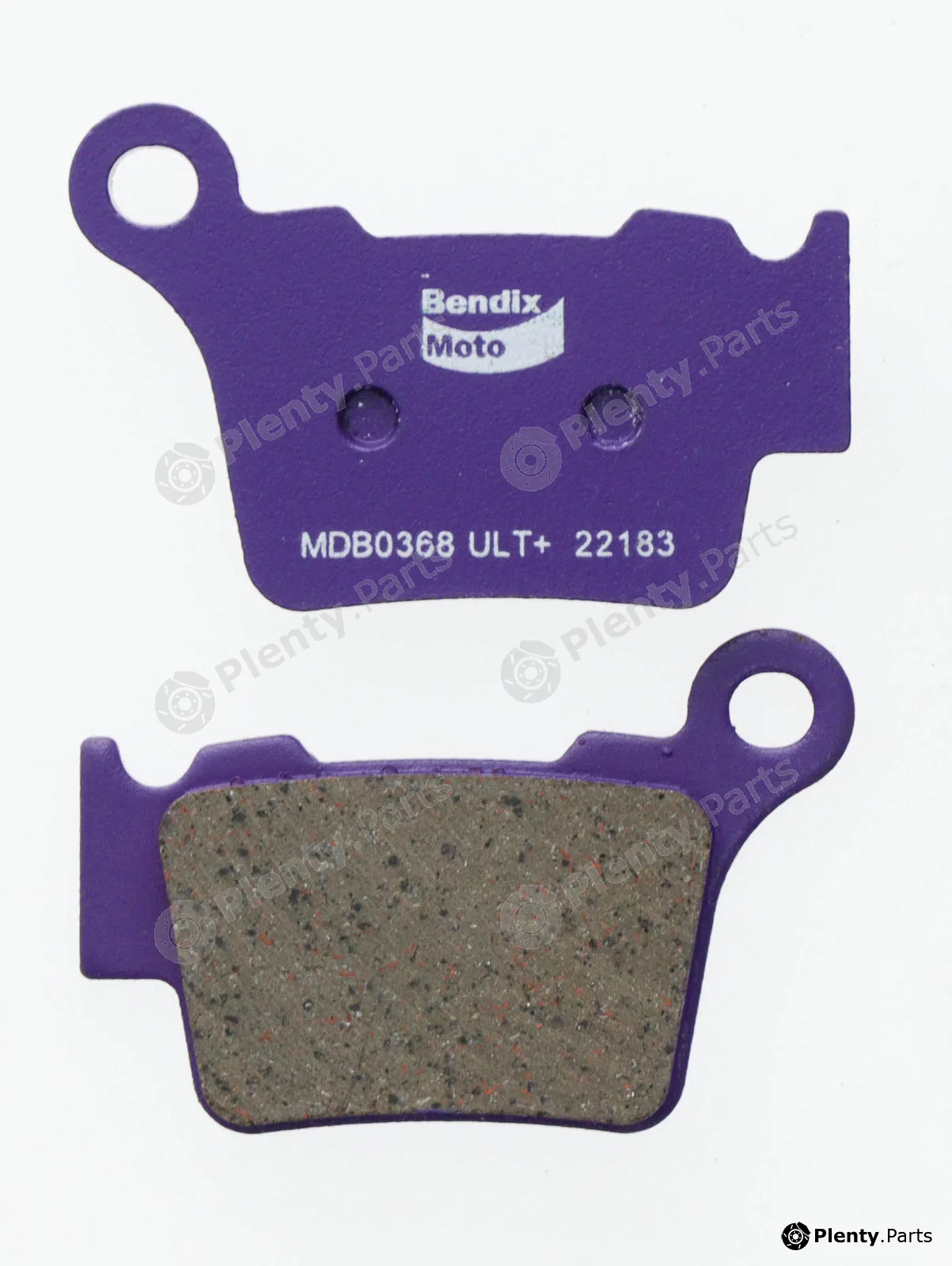 Bendix-Au MDB0368ULT — Brake Pad Set, disc brake