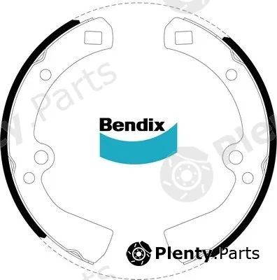 Bendix-Au BS1043 — Brake Shoe Set