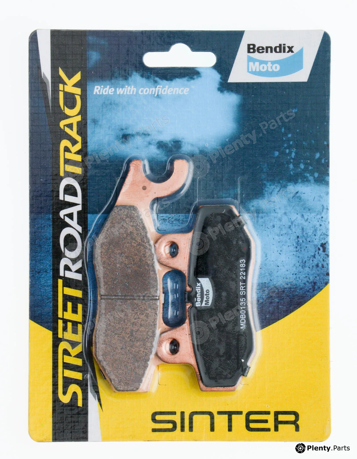 Bendix-Au MDB0135SRT — Brake Pad Set, disc brake