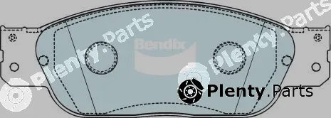 Bendix-Au 7676GCT — Brake Pad Set, disc brake
