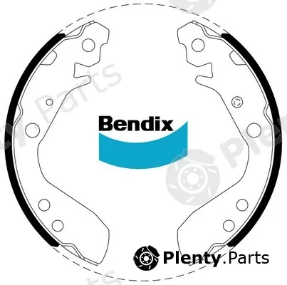 Bendix-Au BS5012 — Brake Shoe Set