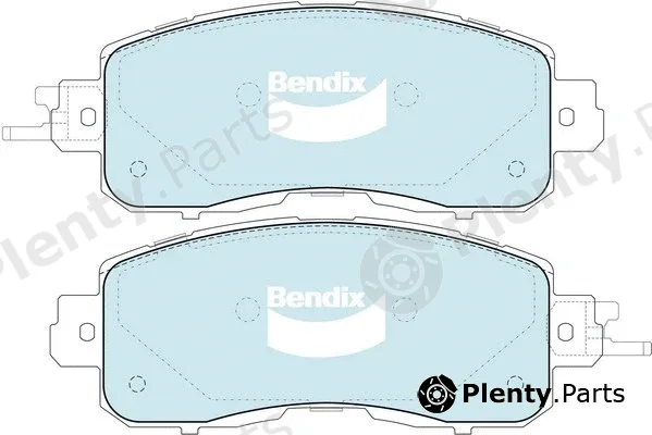 Bendix-Au DB2336GCT — Brake Pad Set, disc brake