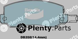 Bendix-Au DB358GCT — Brake Pad Set, disc brake