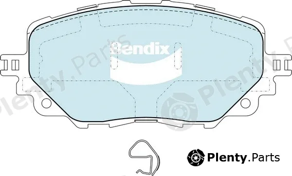 Bendix-Au DB2441GCT — Brake Pad Set, disc brake