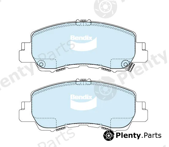 Bendix-Au DB2540GCT — Brake Pad Set, disc brake