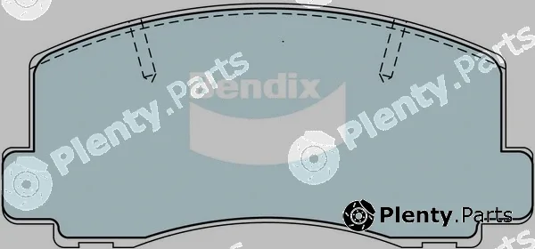 Bendix-Au DB1103GCT — Brake Pad Set, disc brake