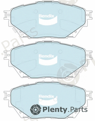 Bendix-Au CVP2423PTHD — Brake Pad Set, disc brake