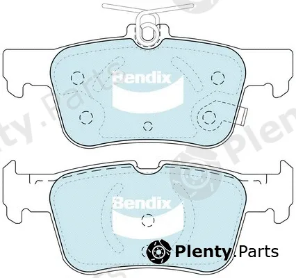 Bendix-Au DB2406GCT — Brake Pad Set, disc brake