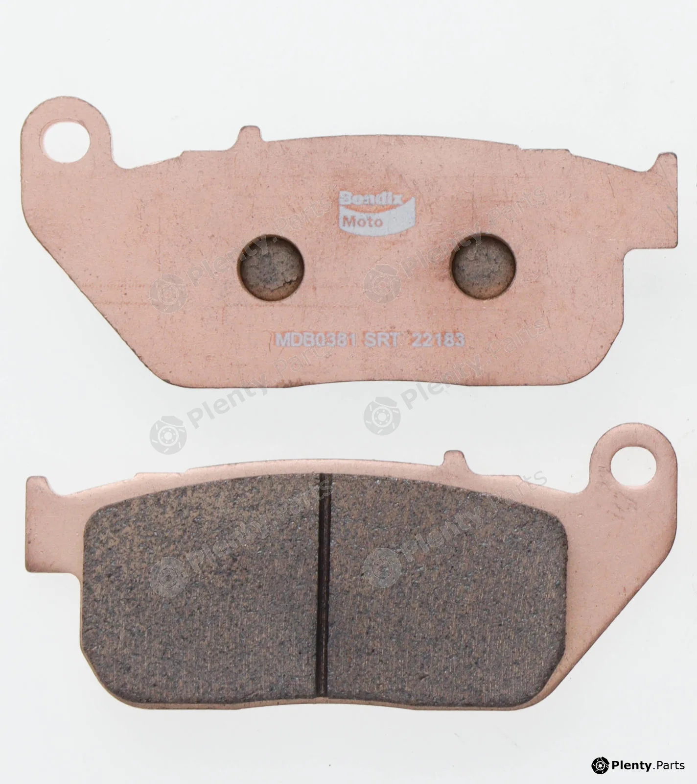 Bendix-Au MDB0381SRT — Brake Pad Set, disc brake