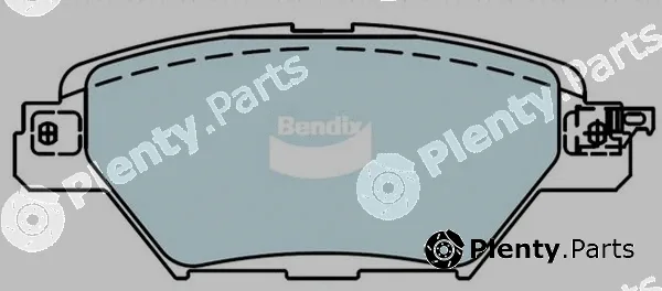 Bendix-Au DB2485GCT — Brake Pad Set, disc brake