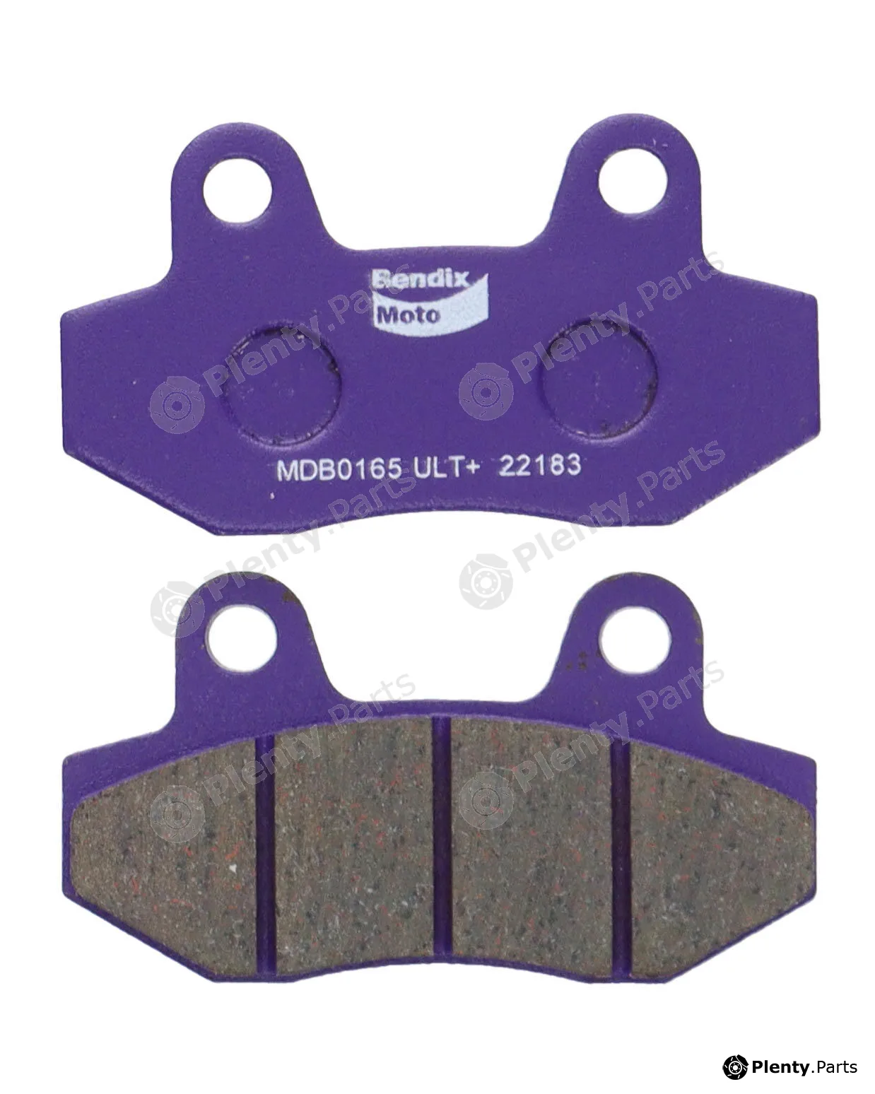 Bendix-Au MDB0165ULT — Brake Pad Set, disc brake