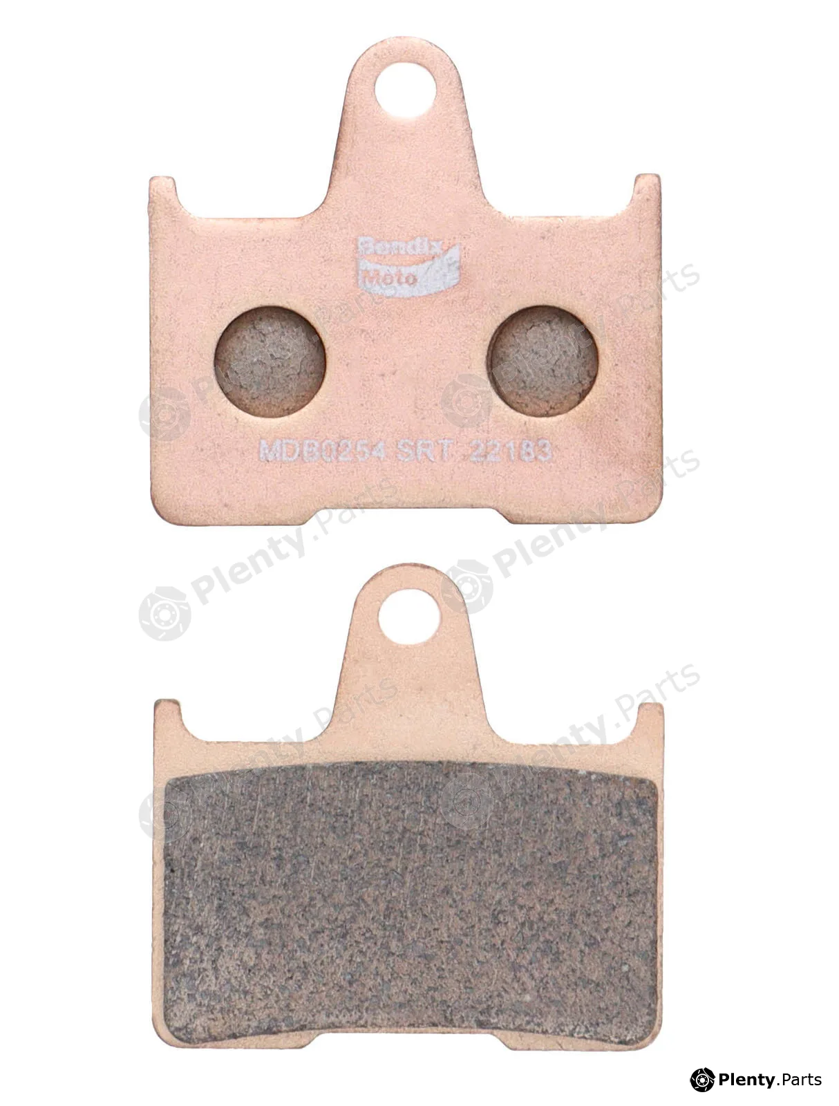 Bendix-Au MDB0254SRT — Brake Pad Set, disc brake