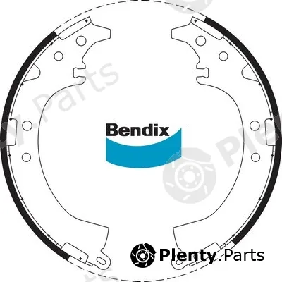 Bendix-Au BS1747 — Brake Shoe Set