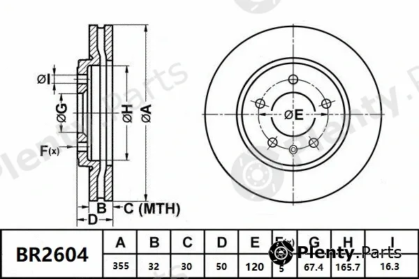 Bendix-Au BR2604ULT — Brake Disc
