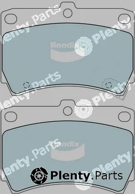 Bendix-Au DB1158GCT — Brake Pad Set, disc brake