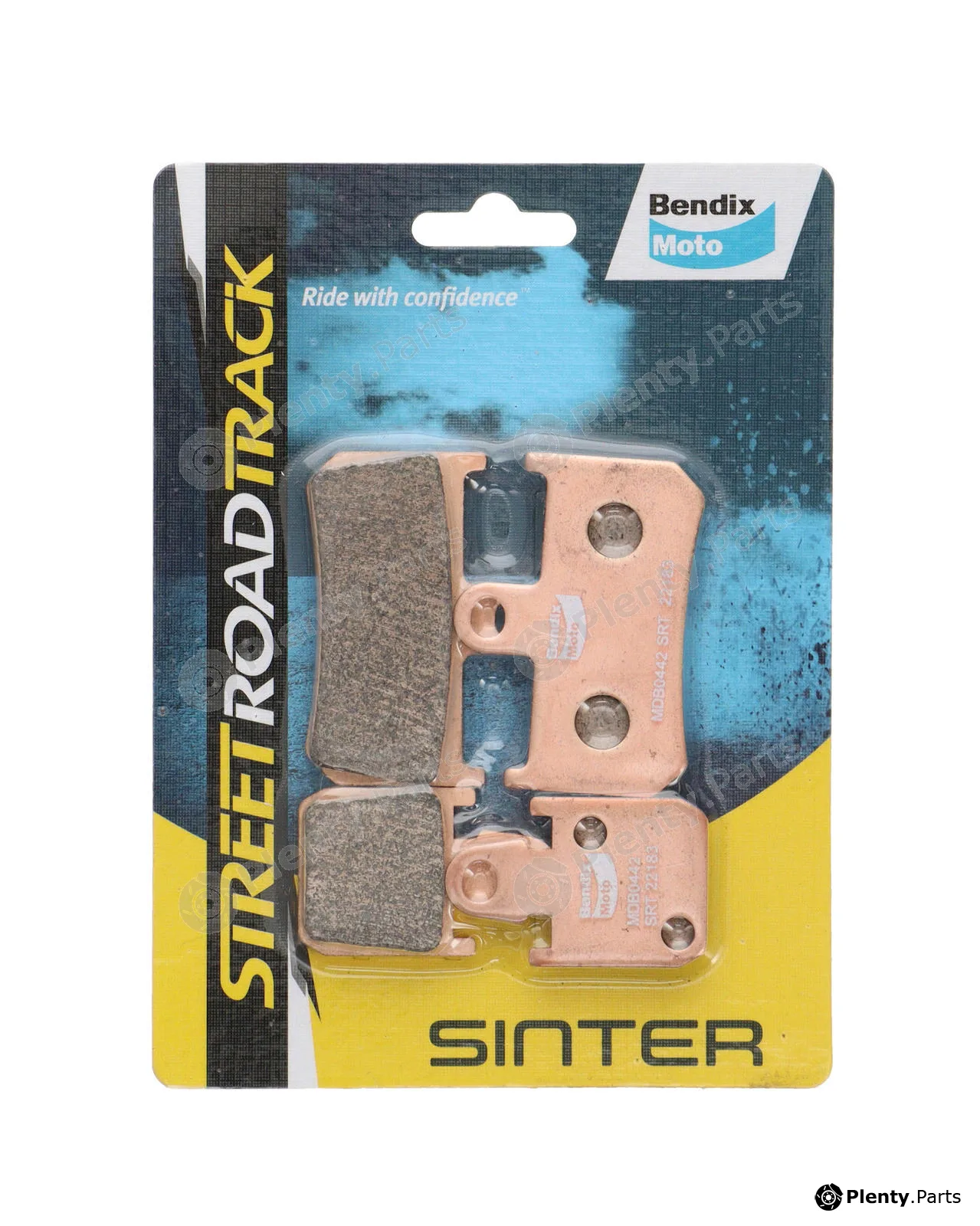 Bendix-Au MDB0442SRT — Brake Pad Set, disc brake