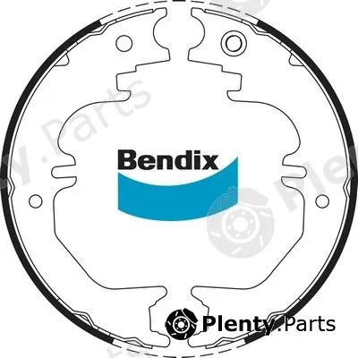 Bendix-Au BS1745 — Brake Shoe Set, parking brake