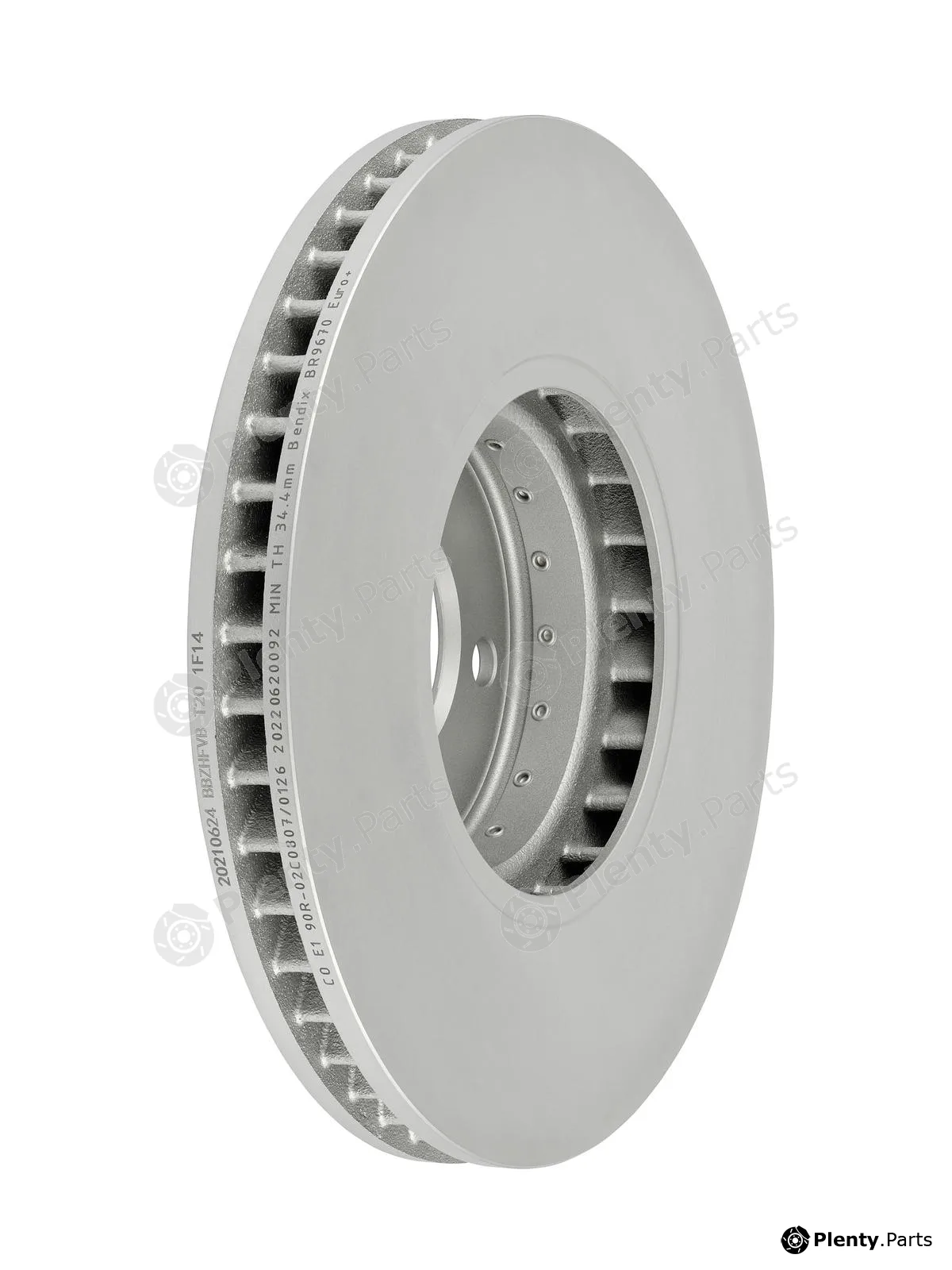 Bendix-Au BR9670EURO — Brake Disc