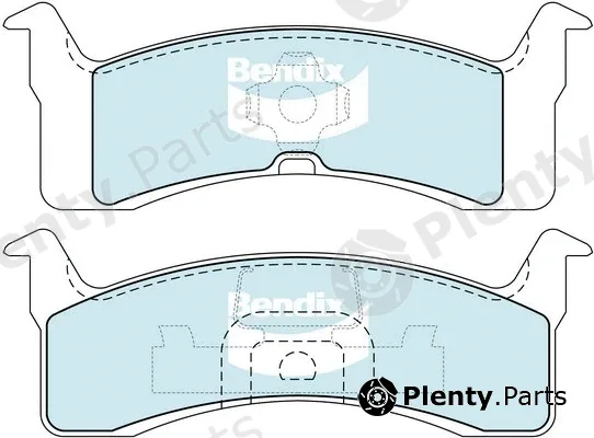 Bendix-Au DB1104GCT — Brake Pad Set, disc brake