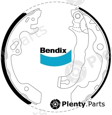Bendix-Au BS5011 — Brake Shoe Set