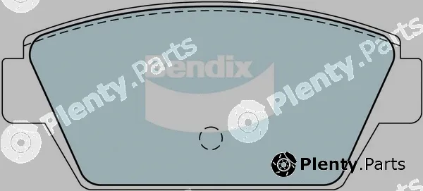 Bendix-Au DB1240GCT — Brake Pad Set, disc brake