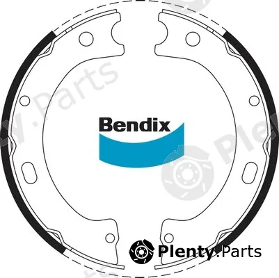 Bendix-Au BS1547 — Brake Shoe Set, parking brake