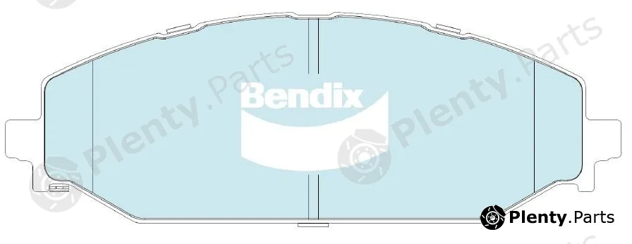 Bendix-Au DB26354WD — Brake Pad Set, disc brake