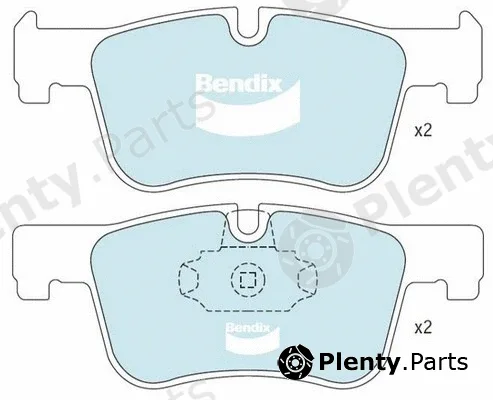 Bendix-Au DB2563EURO — Brake Pad Set, disc brake