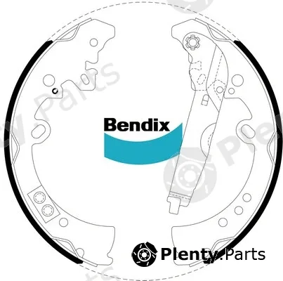 Bendix-Au BS5008 — Brake Shoe Set