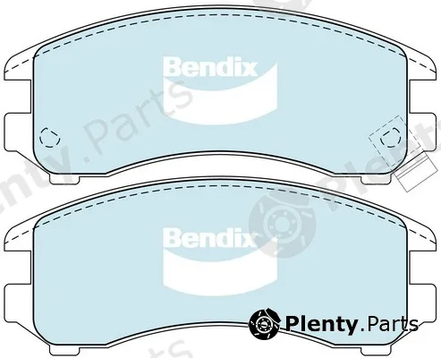 Bendix-Au DB1117GCT — Brake Pad Set, disc brake