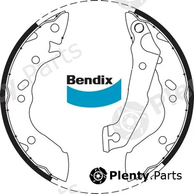 Bendix-Au BS1701 — Brake Shoe Set